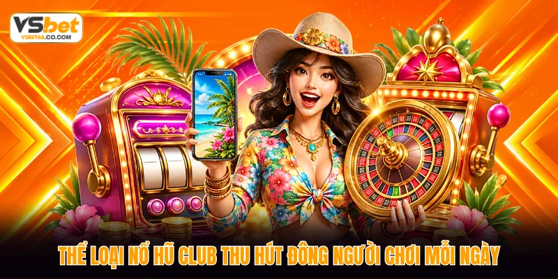 Thể loại nổ hũ club thu hút đông người chơi mỗi ngày