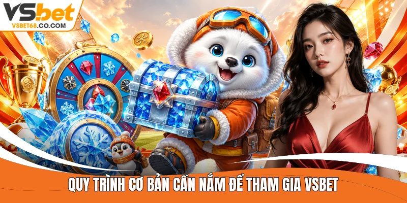 Quy trình cơ bản cần nắm để tham gia Vsbet 